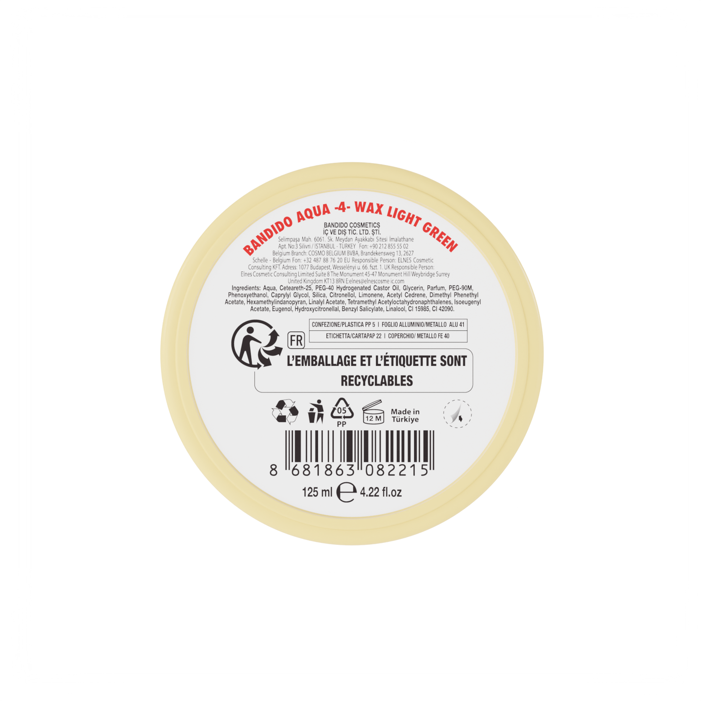 AQUA WAX 4 GREEN 125ML