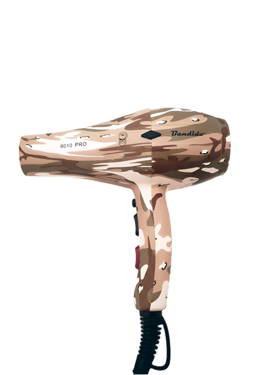 Bandido Pro hair dryer 2600 watts army