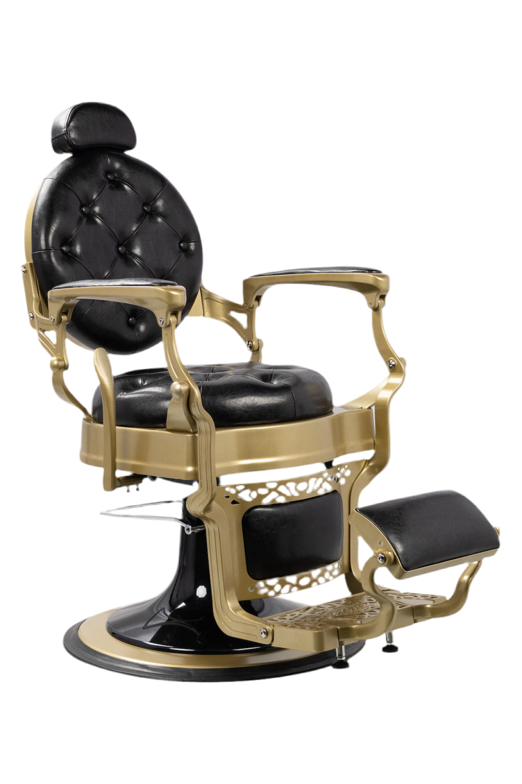 Bandido Barber Chair Color Black Gold