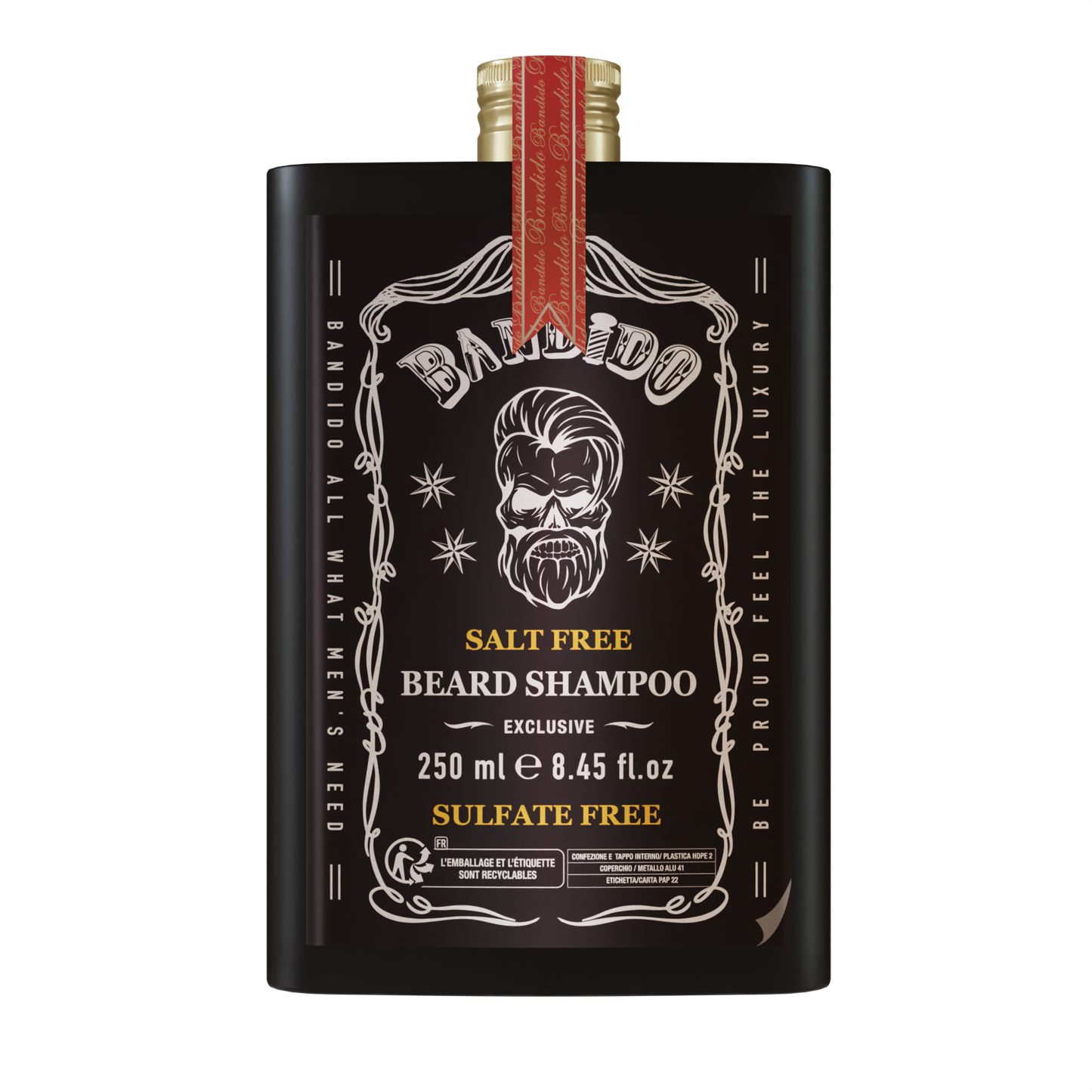 BEARD SHAMPOO SULFATE FREE 250ML