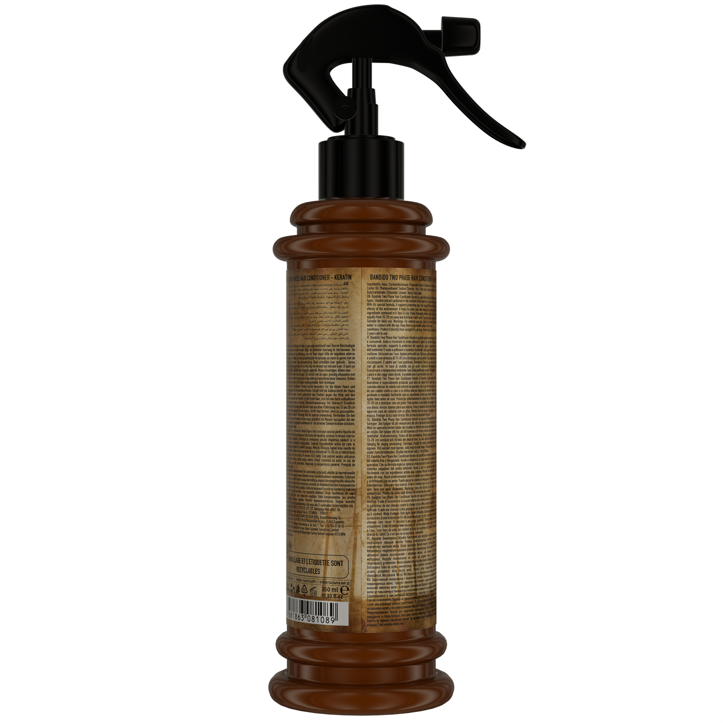 TWO PHASE HAIR CONDITIONER KERATIN 350ML