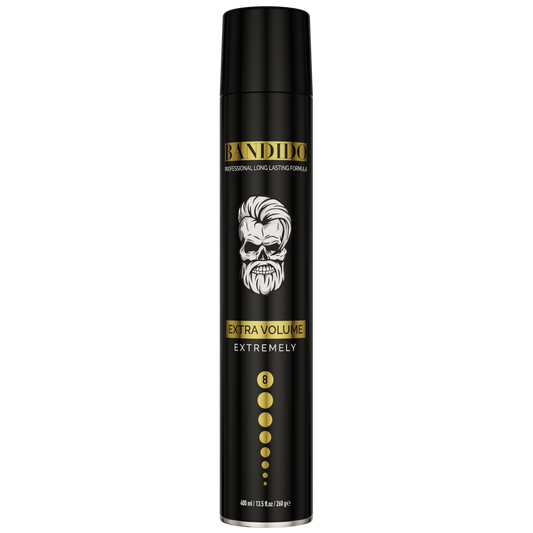 HAIR SPRAY EXTRA VOLUME BLACK 400ML