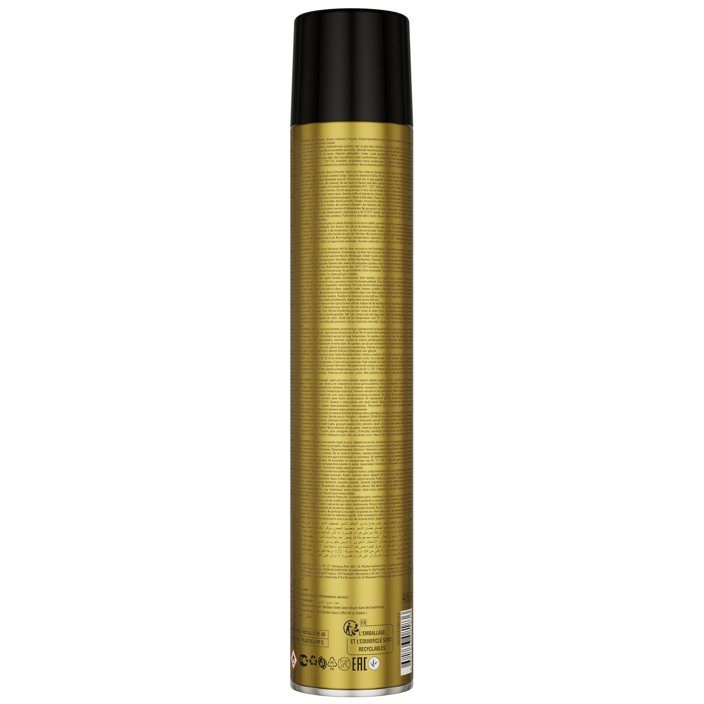 HAIR SPRAY EXTRA VOLUME GOLD 500ML