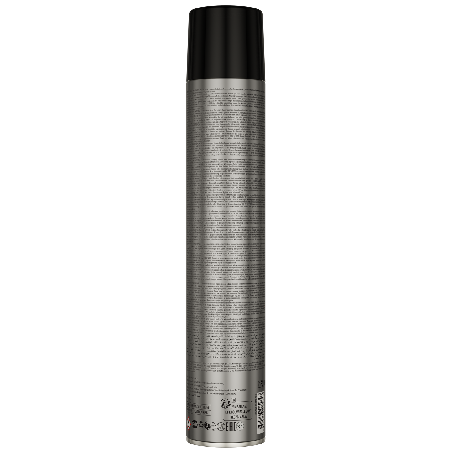 HAIR SPRAY EXTRA VOLUME SILVER 500ML