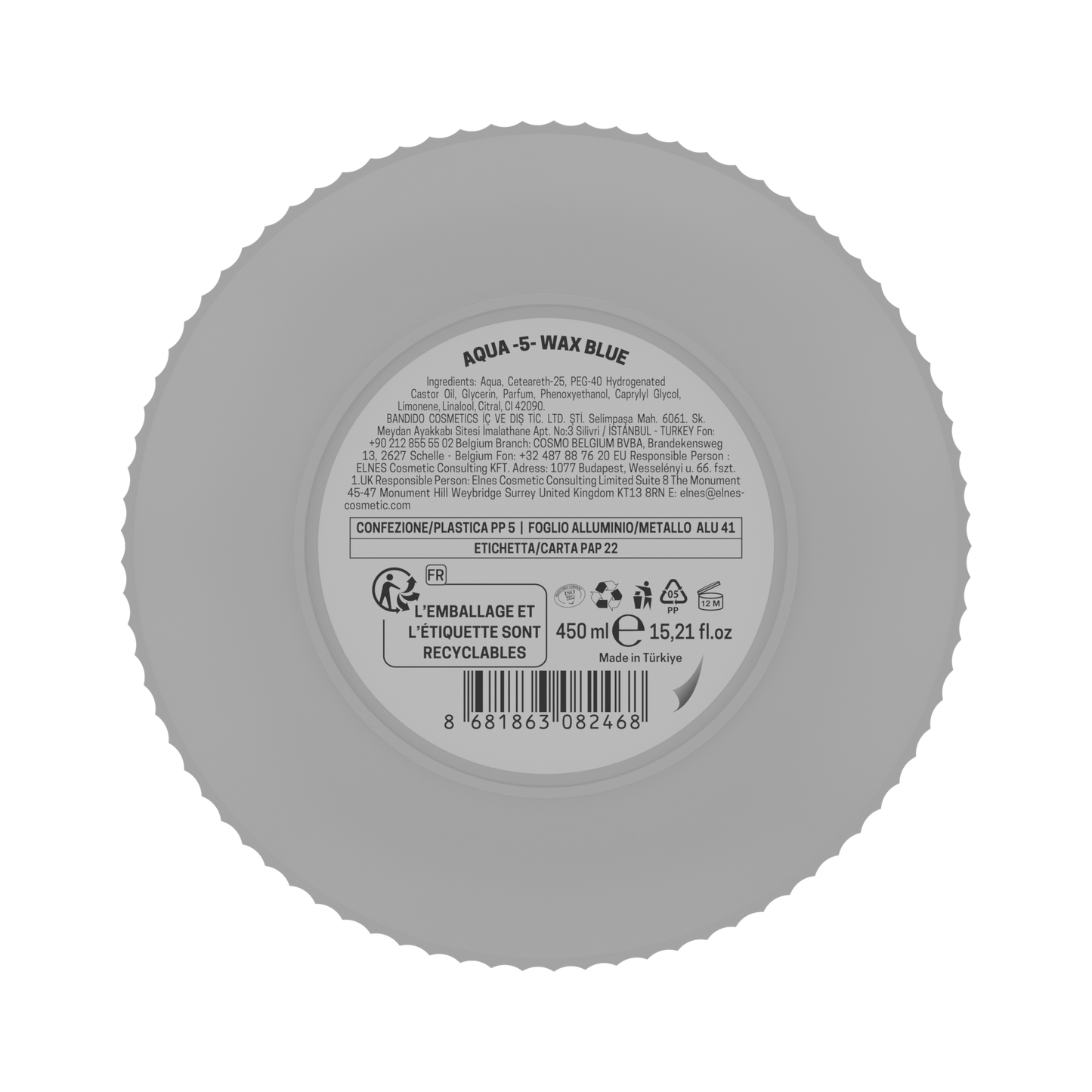 AQUA WAX 5 BLUE 450ML